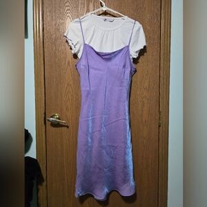 Sonoma purple dress Large